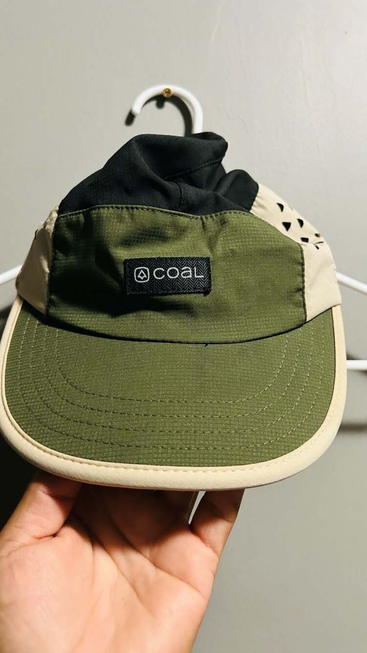 Coal The Provo Tech 5-Panel Hat Olive Black. Pc 120